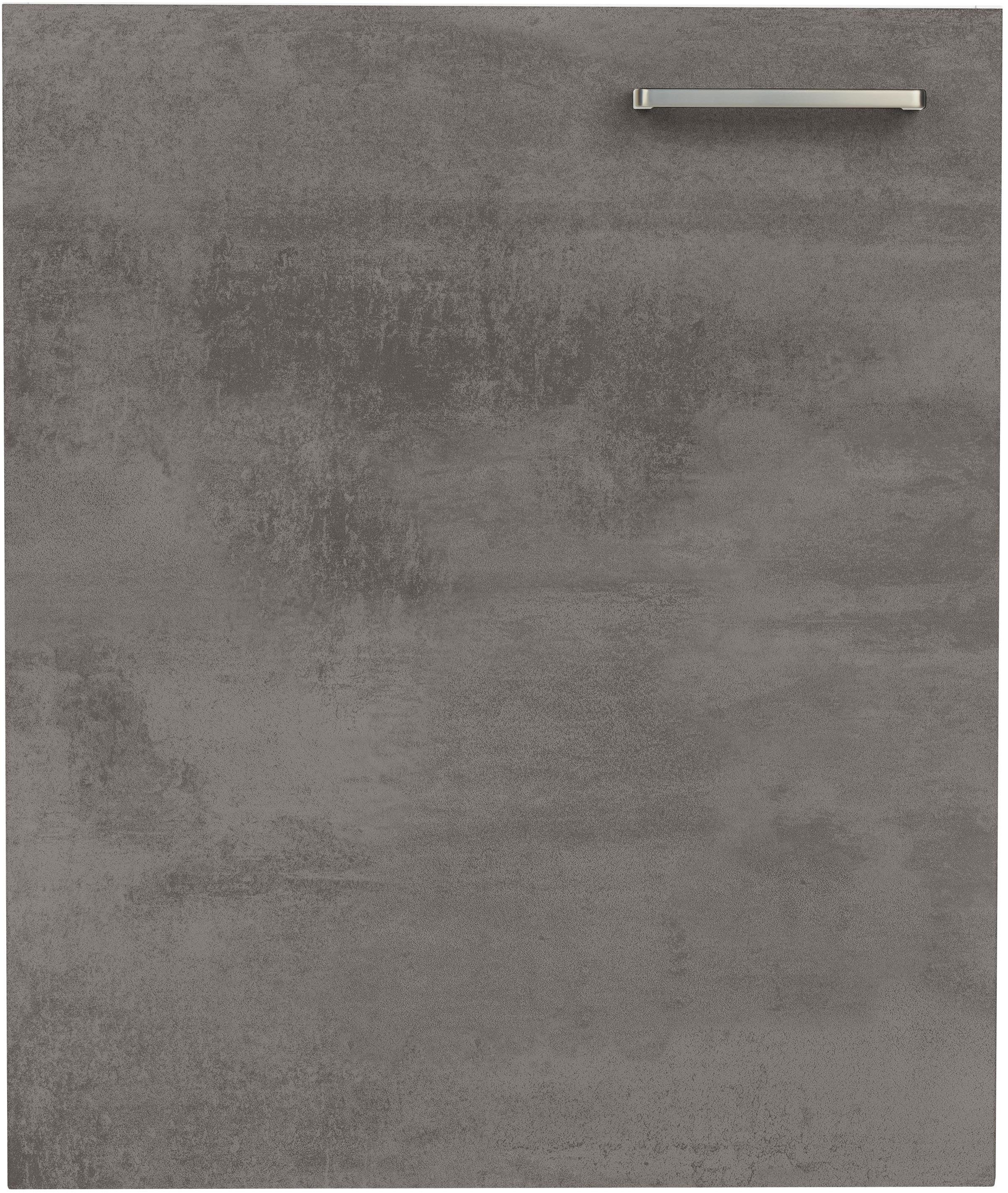 nobilia® Frontblende "Riva", Ausrichtung wählbar, für integrierte Kühlgeräte und Waschautomaten, Breite 60 cm