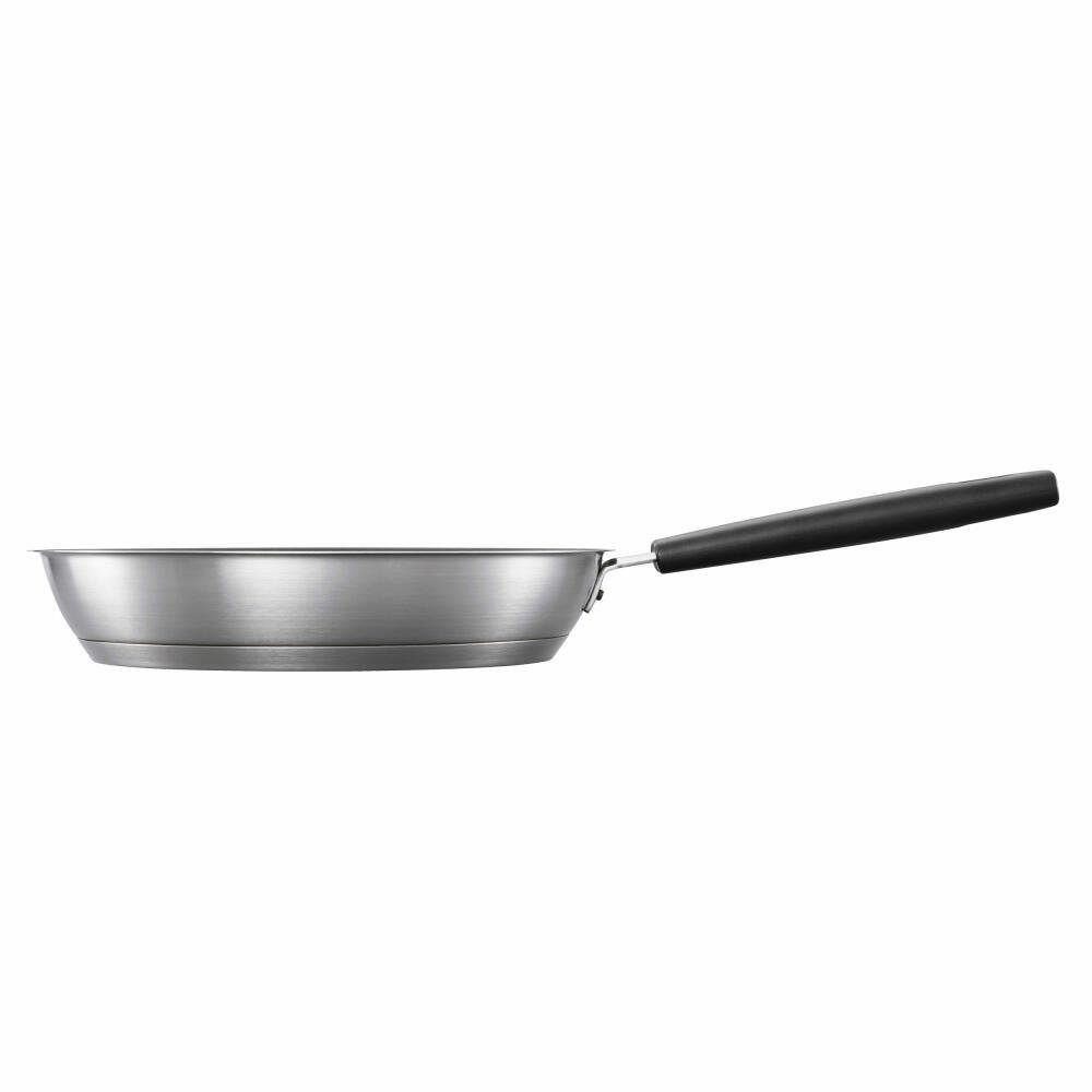 Fiskars Bratpfanne Hard Face Steel Ø 26 cm, Edelstahl