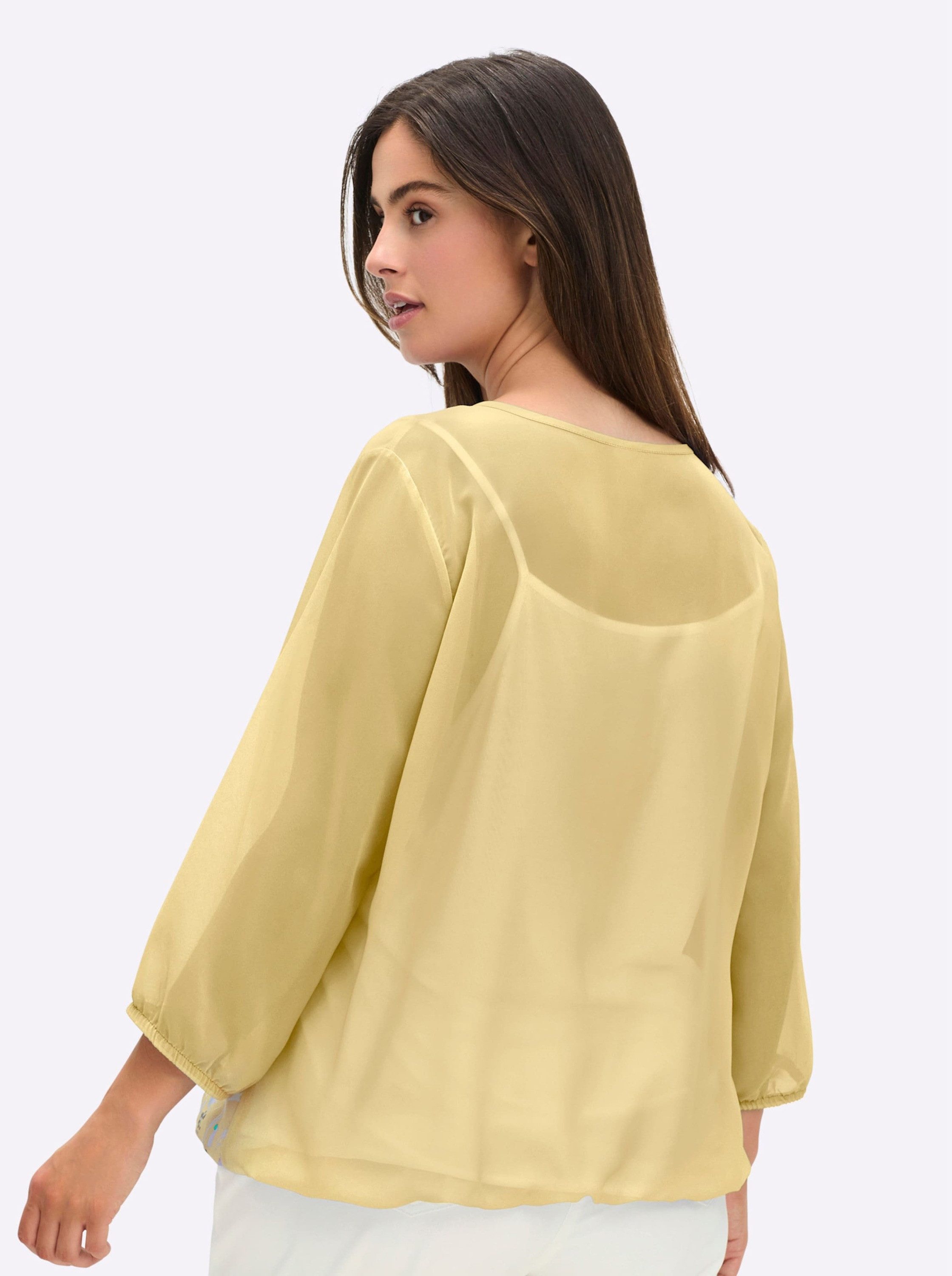 Witt Klassische Bluse Bluse 3/4-Arm