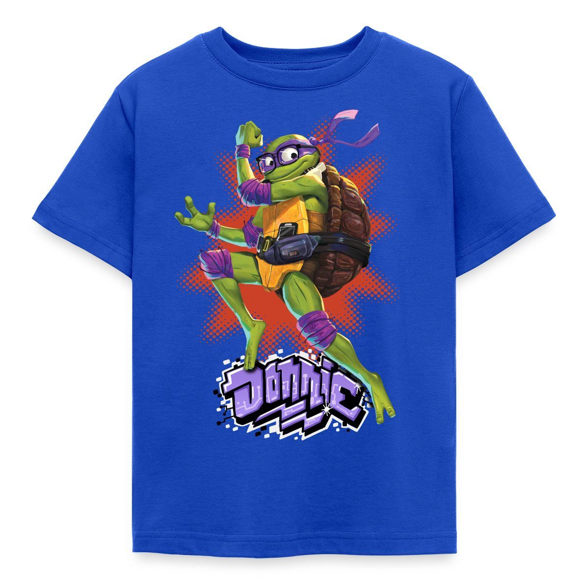 T-Shirt TMNT Mutant Mayhem Turtle Donnie Kinder T-Shirt