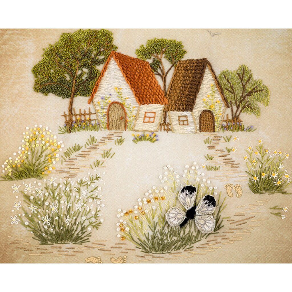 Preisvergleich für Panna Kreativset Panna Plattstich Set Häuser