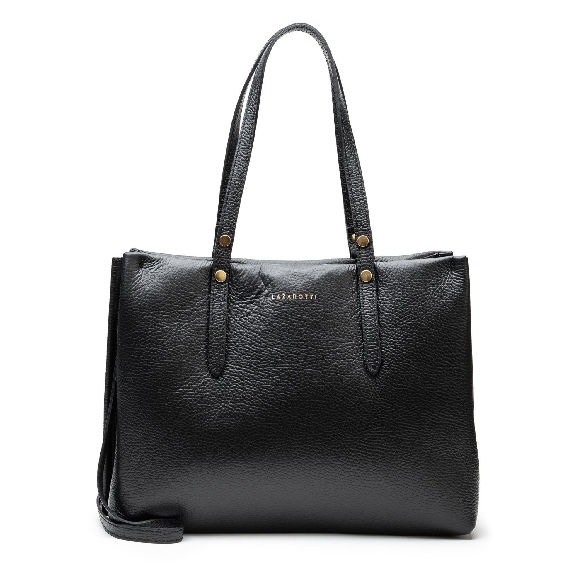 Lazarotti Schultertasche Milano Leather, Leder