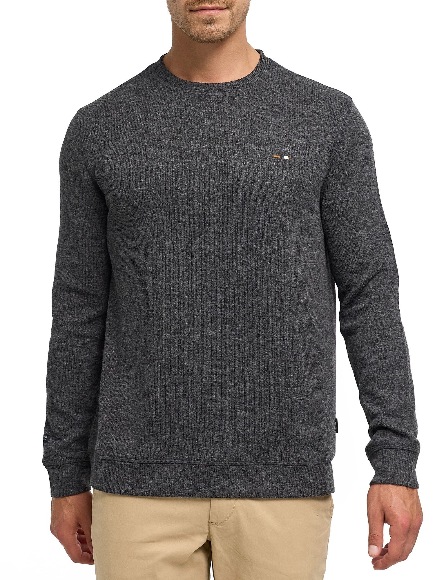 INDICODE Sweatshirt INDorburn O-Neck Materialmix, regular fit