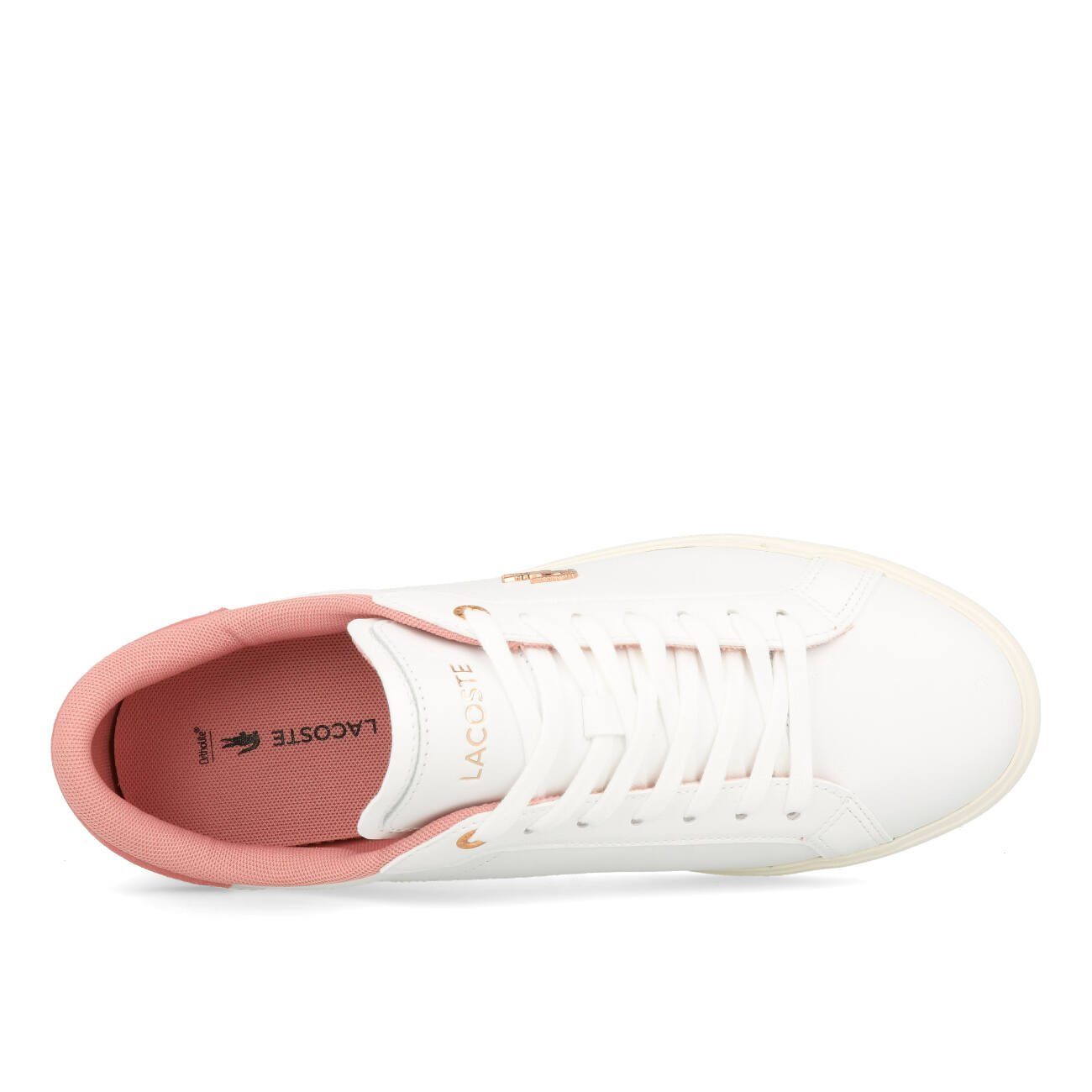 Lacoste Lacoste Powercourt 124 3 SFA Damen White Light Pink Sneaker