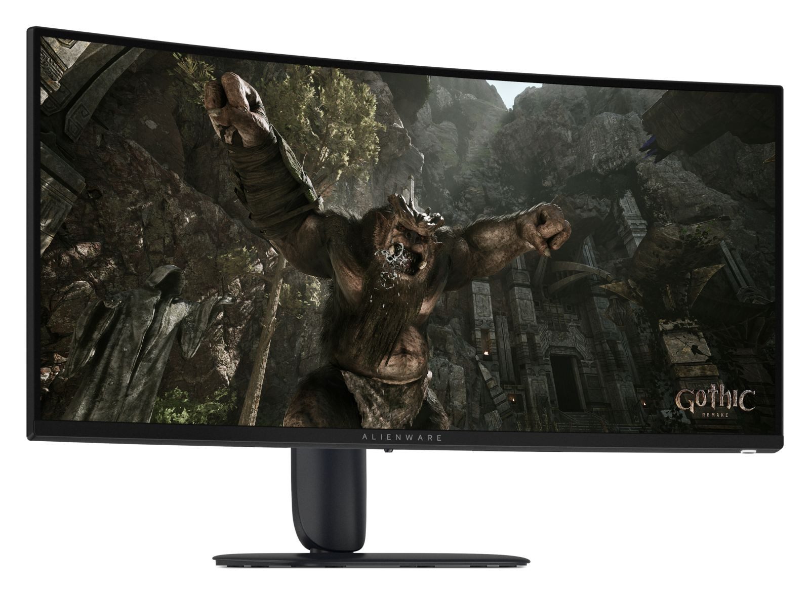 Dell Alienware AW3426DWM - LED - Gaming - gebogen - 86.43 cm (34) - 344... TFT-Monitor (3440 x 1440 px, 4K Ultra HD, 1 ms Reaktionszeit, 240 Hz, VA, Curved, Adaptive-Sync, FreeSync Premium, HDCP, HDR, Höhenverstellbar)