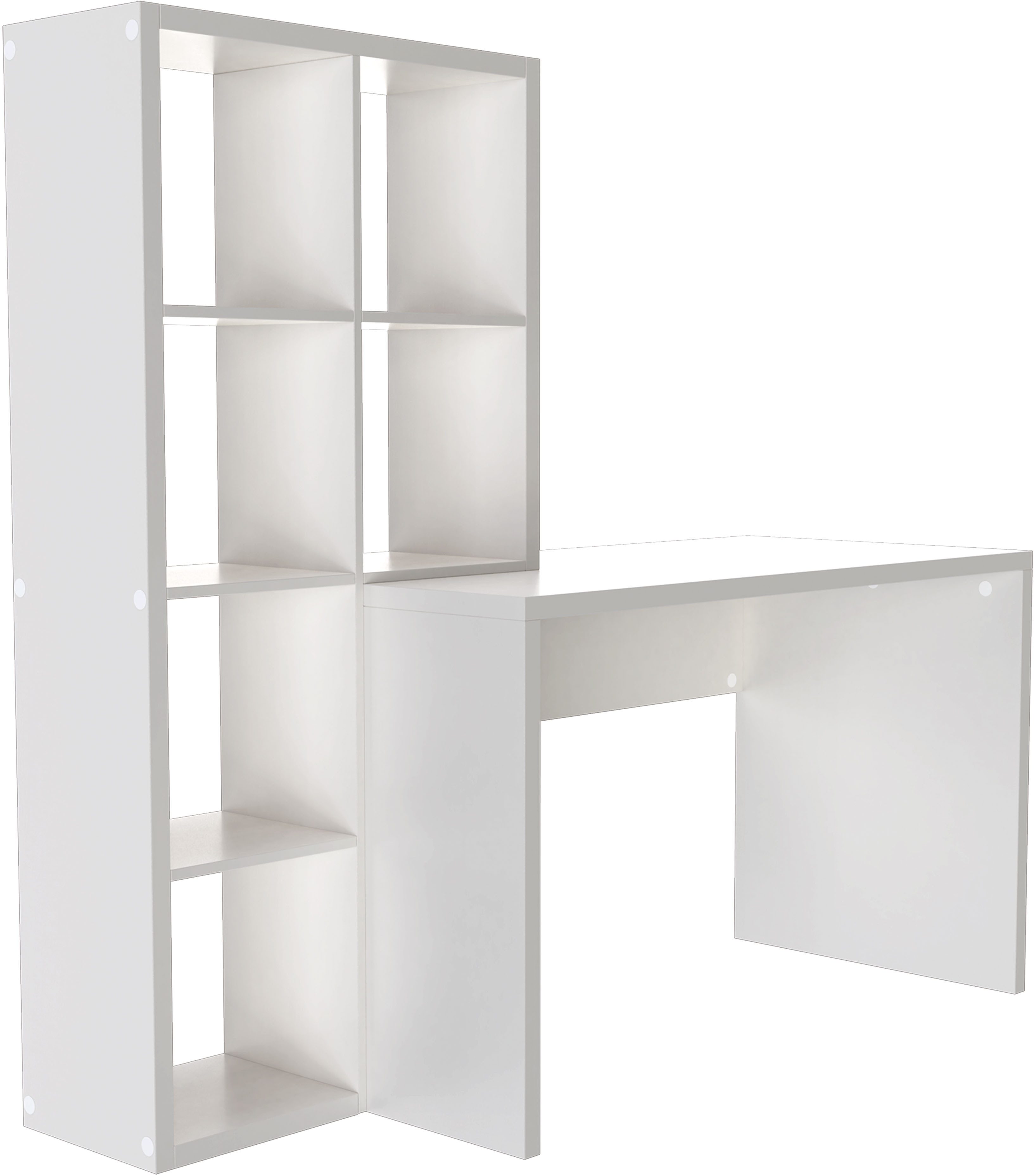 INOSIGN Regal-Schreibtisch Triest, Computertisch mit Raumtrenner, Breite 15 günstig online kaufen