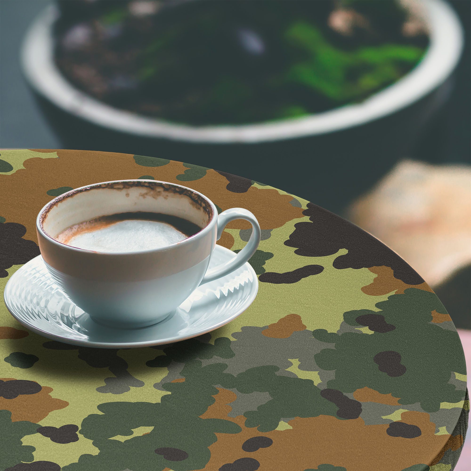 Abakuhaus Tischdecke Rundum-elastische Stofftischdecke, Camo Klassisches günstig online kaufen