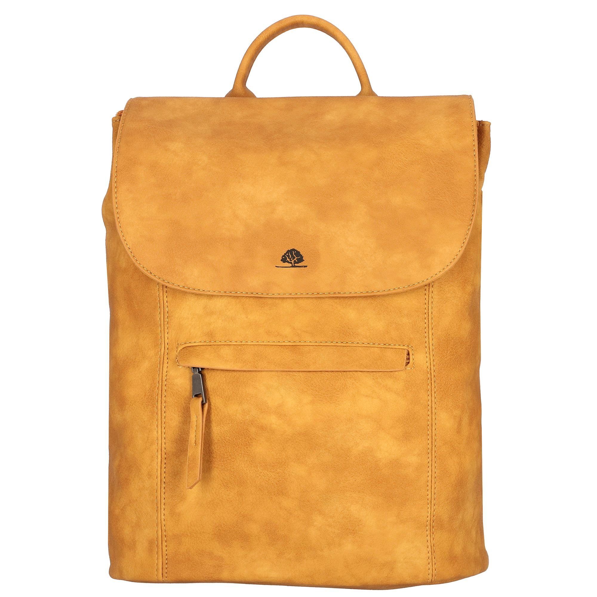 Rucksack Greenburry curry Dasch, Mad'l Kunstleder