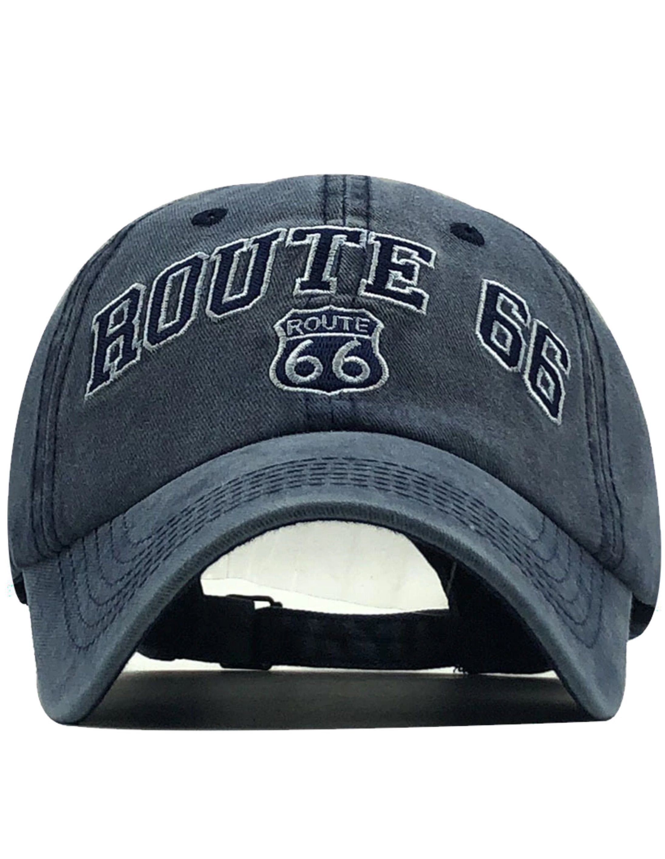 Sporty Baseball Cap Trucker Baseballcap Route 66 USA Travel Cotton Cap