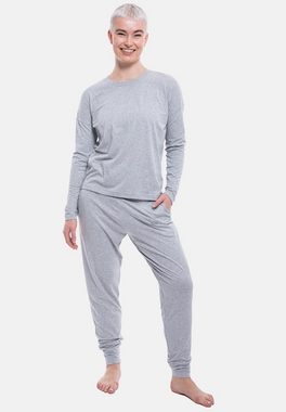 Mey Pyjamaoberteil Yona (1-tlg) Schlafanzug Oberteil - Langarm-Shirt mit Rundhals-Ausschnitt