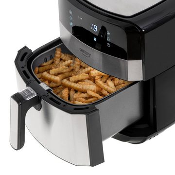 JUNG Heißluftfritteuse CAMRY CR6311 Airfryer Heißluftfritteuse XXL 5L Fritteuse 60 min Timer, 2500,00 W, Fritteusen ohne Öl, Fritteusen Heißluftfritteuse Fettfrei Heißluft