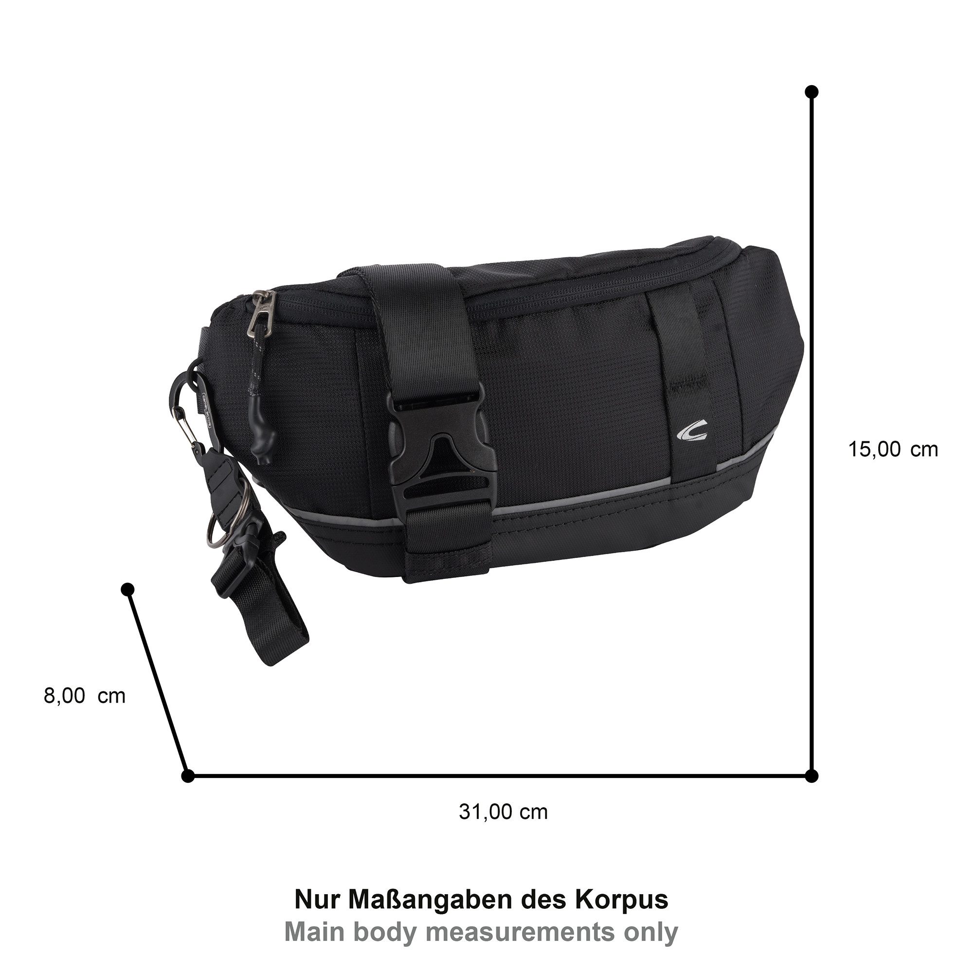 camel active Bauchtasche Connect, perfekt durchdachtes modulares Reisetasch günstig online kaufen