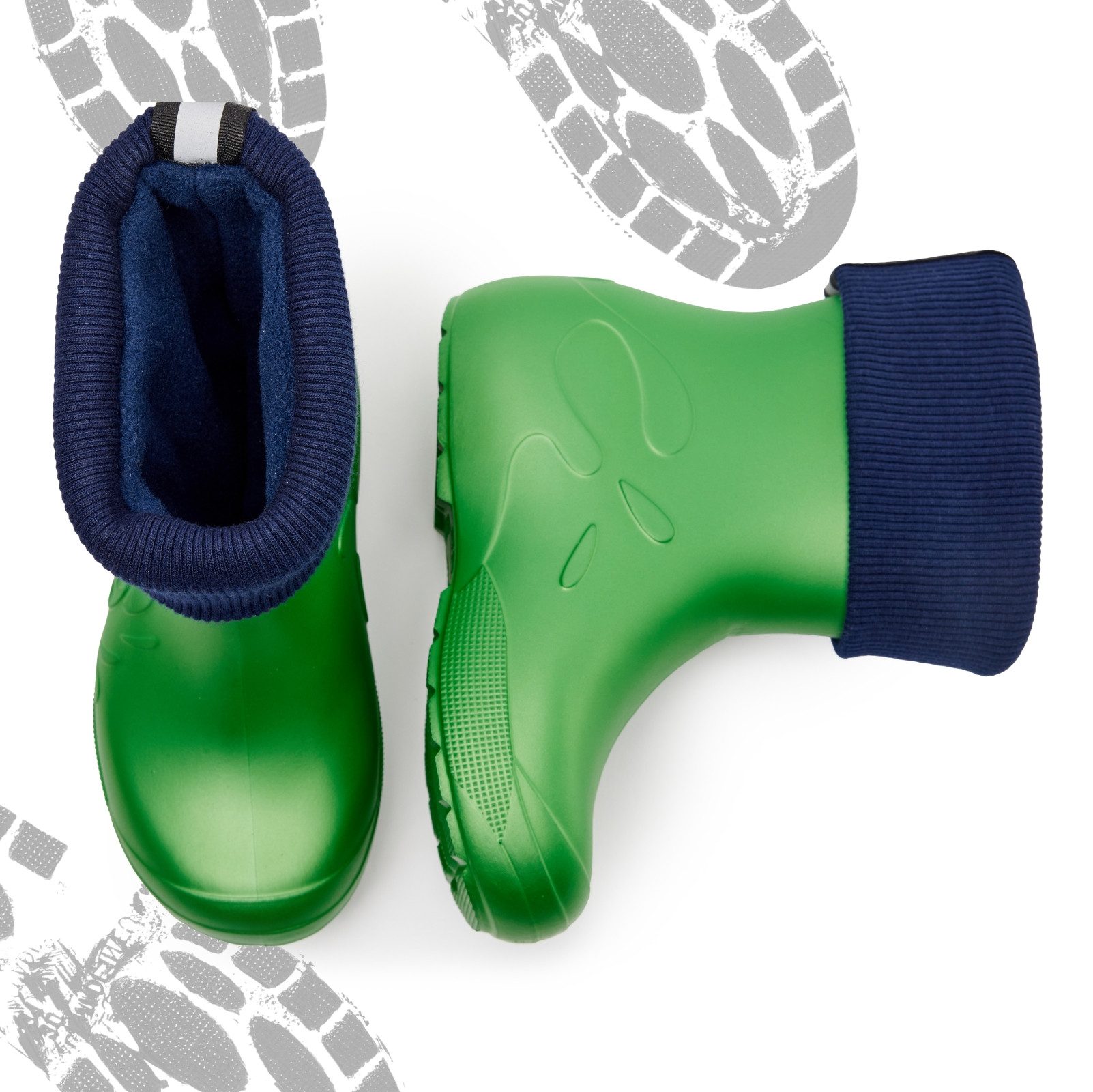 Ladeheid Kinder Federleichte Gummistiefel Thermo mit Fütterung LA-CA-Panda249 Gummistiefel – Bild 2 von 5