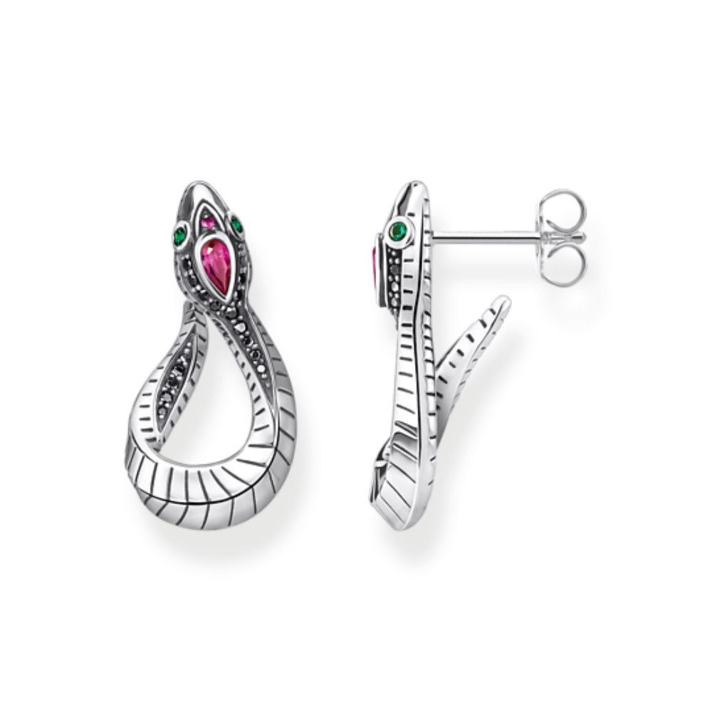 THOMAS SABO Paar Ohrstecker H2123-342-7, Schlangenformn