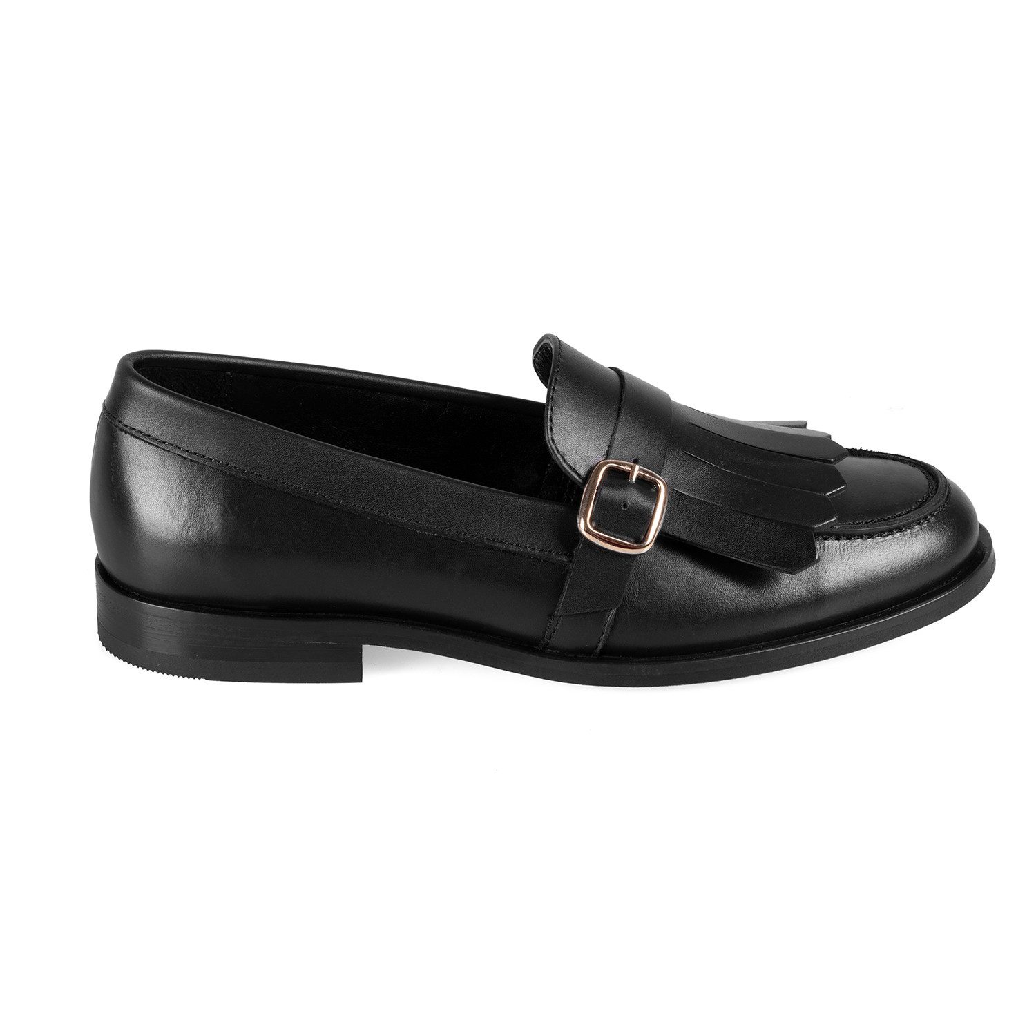 Desa Damen-Lederpantoletten – Flacher Absatz, atmungsaktiv Loafer günstig online kaufen