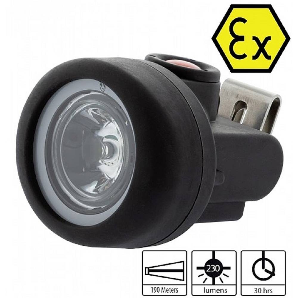 KSE-Lights Helmlampe 2-stufige LED-Helmleuchte ATEX-Zulassung (1G, M1