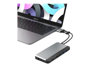ALOGIC Laptop-Dockingstation ALOGIC Dockingstation Twin Super Dock 10-in-1 Dual USB-C