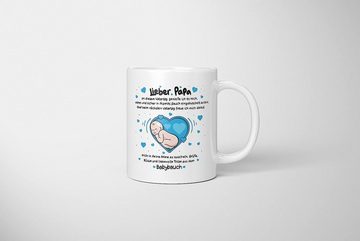 Liebtastisch Tasse LIEBTASTISCH - Lieber Papa - Vatertag-Geschenk für eine werdende Väter, 330ml