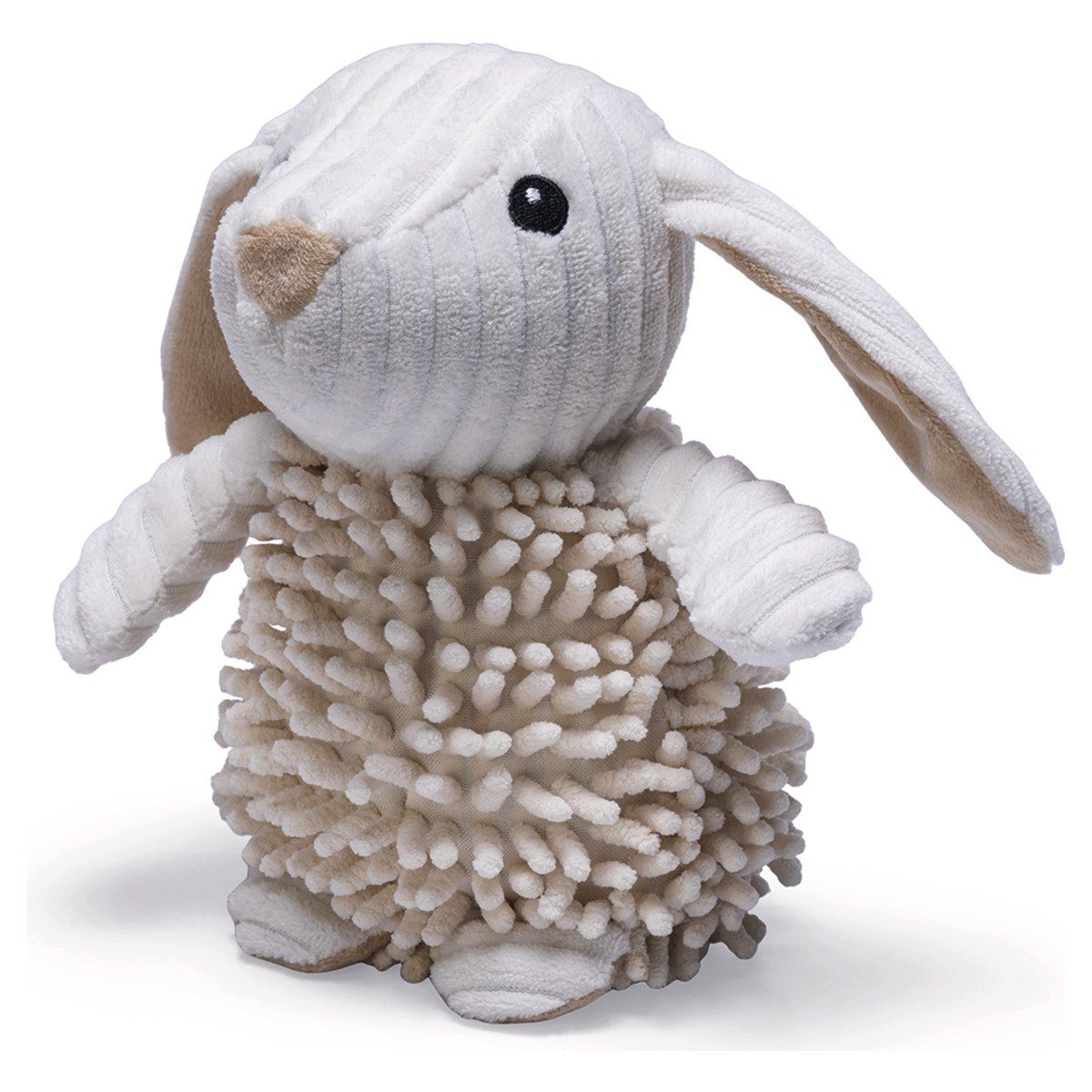 Beeztees Tierkuscheltier Hundespielzeug Eco Kaninchen Jenno beige günstig online kaufen