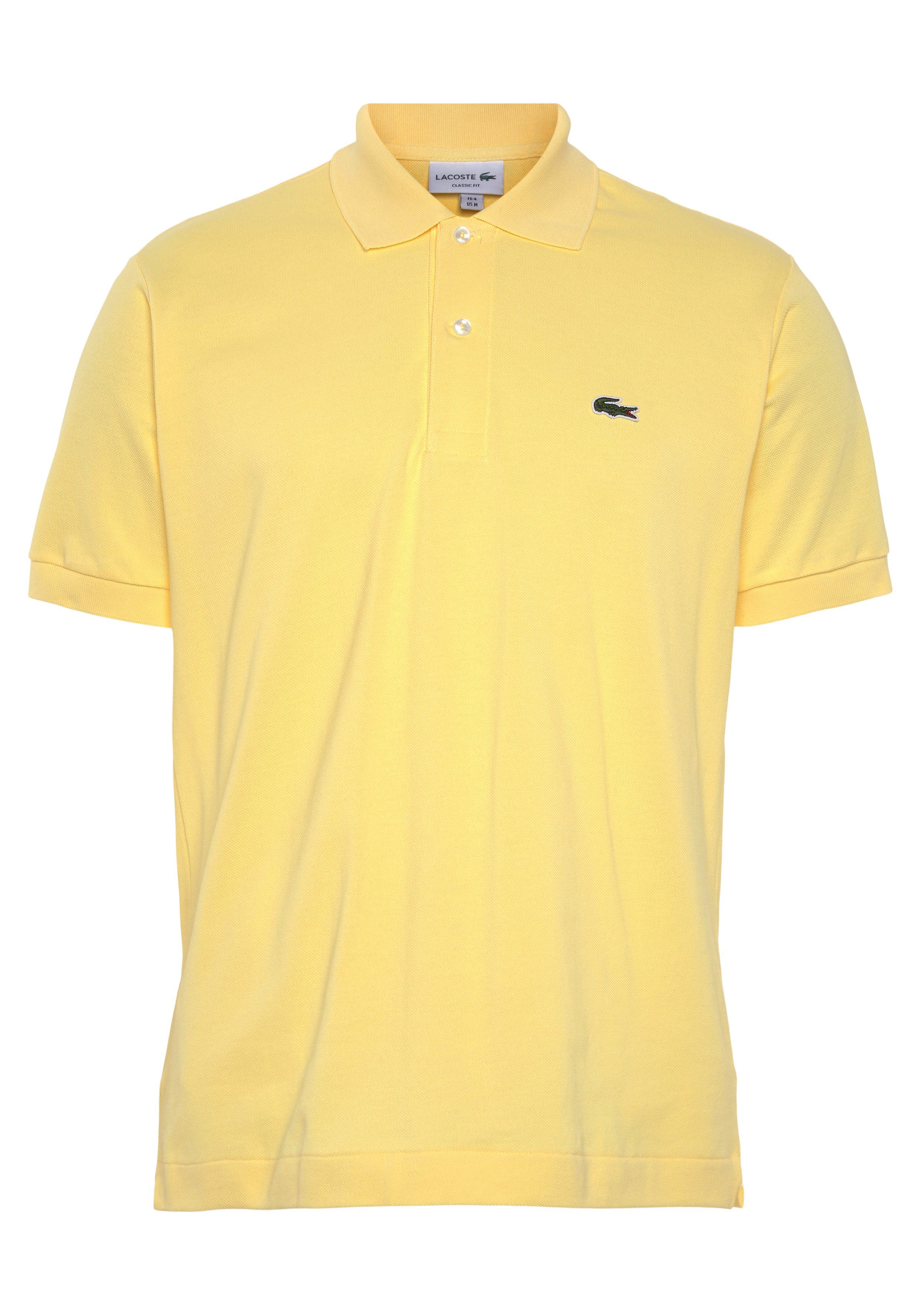 Lacoste Poloshirt (1-tlg) mit Knöpfen in Perlmuttoptik yellow | Poloshirts
