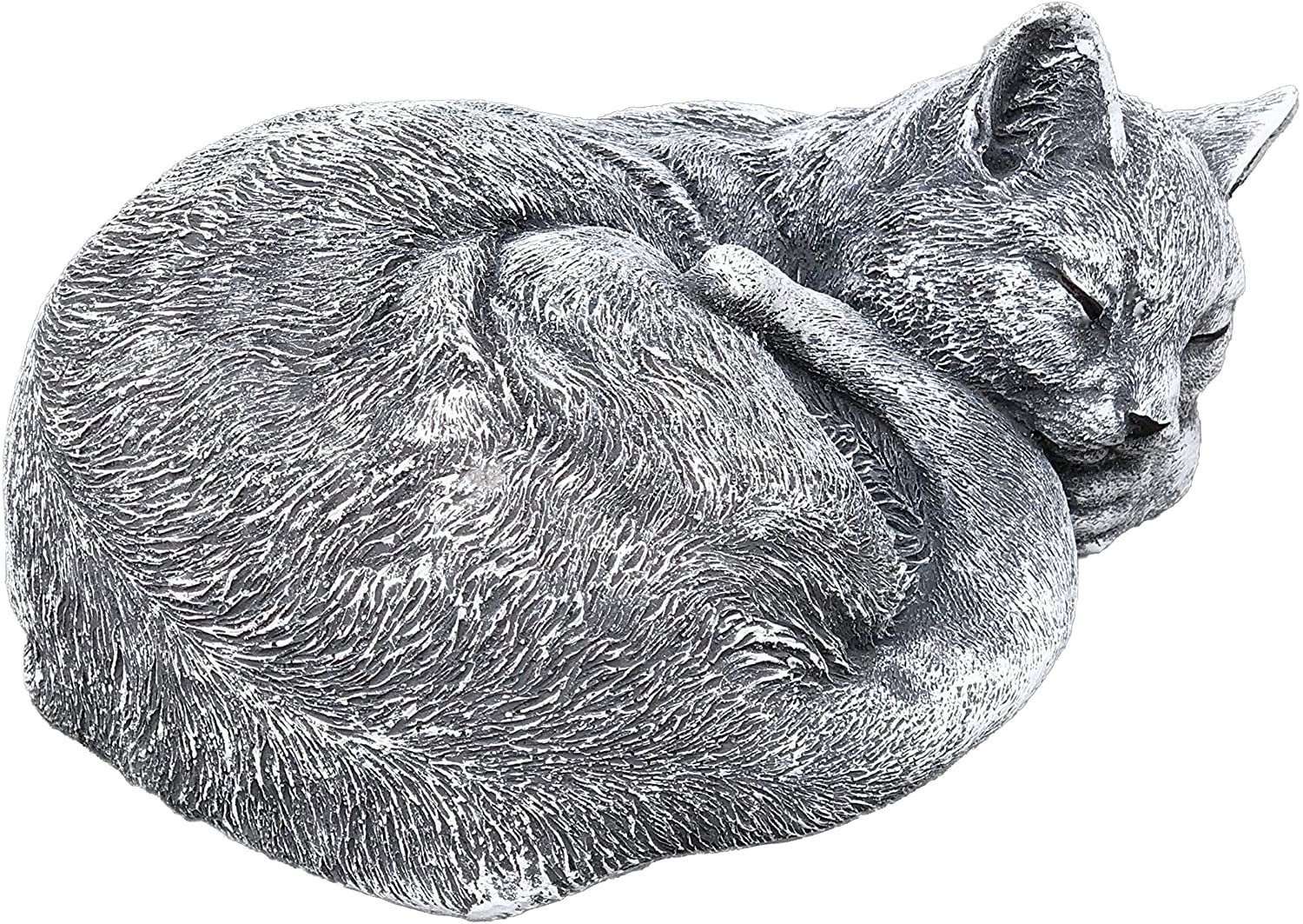 Gartenfigur Steinfigur Katze Klara
