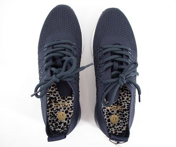 La Strada La Strada Damen Sneaker - Dark Blue Knitted Stones - 2112649-4560 Sneaker