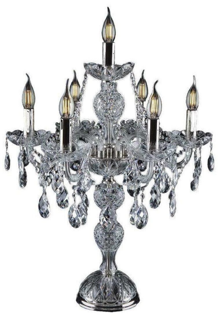 Xlmoebel Schreibtischlampe Bohemia IVELE Kristall-Tischleuchte in klassischem Design, Hergestellt in Europa