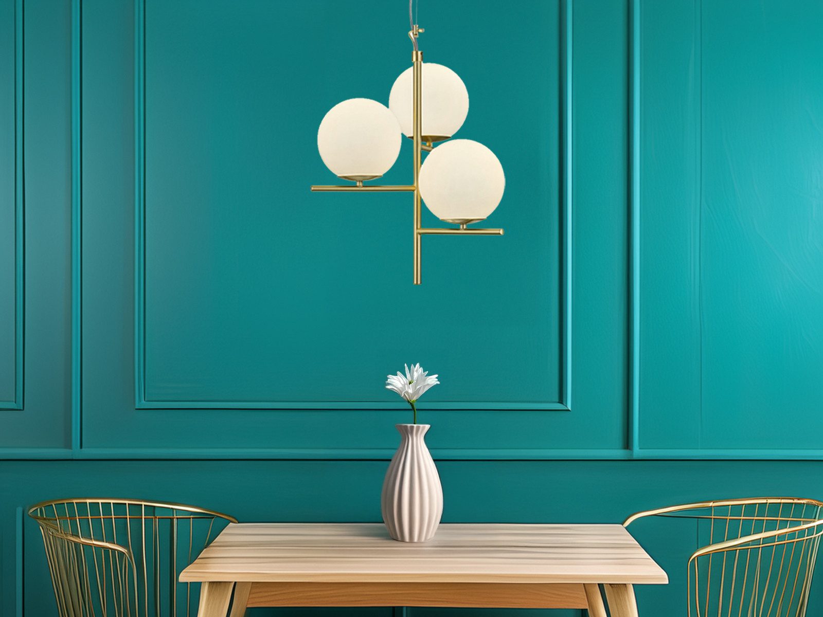 TRIO Leuchten LED Pendelleuchte, Dimmfunktion, LED wechselbar, Warmweiß, au günstig online kaufen