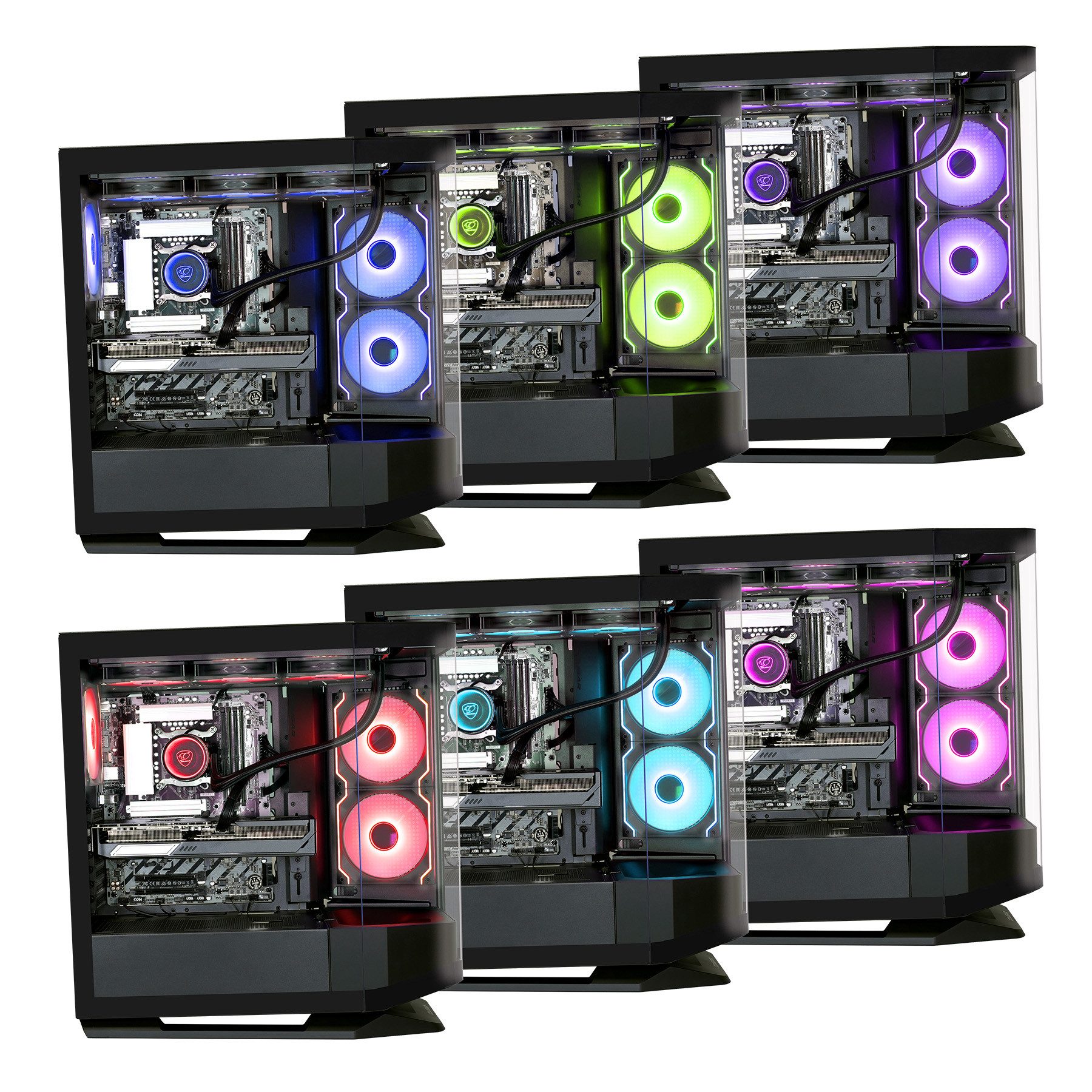 Cougar FV270 BK 8071 AMD Ryzen 7 9700X 32GB DDR5 1TB SSD RX 9070 XT Gaming-PC (AMD Ryzen 7 9700X, RX 9070 XT, 32 GB RAM, 1000 GB SSD, Wasserkühlung, Windows 11, DDR5 RAM, Wasserkühlung)