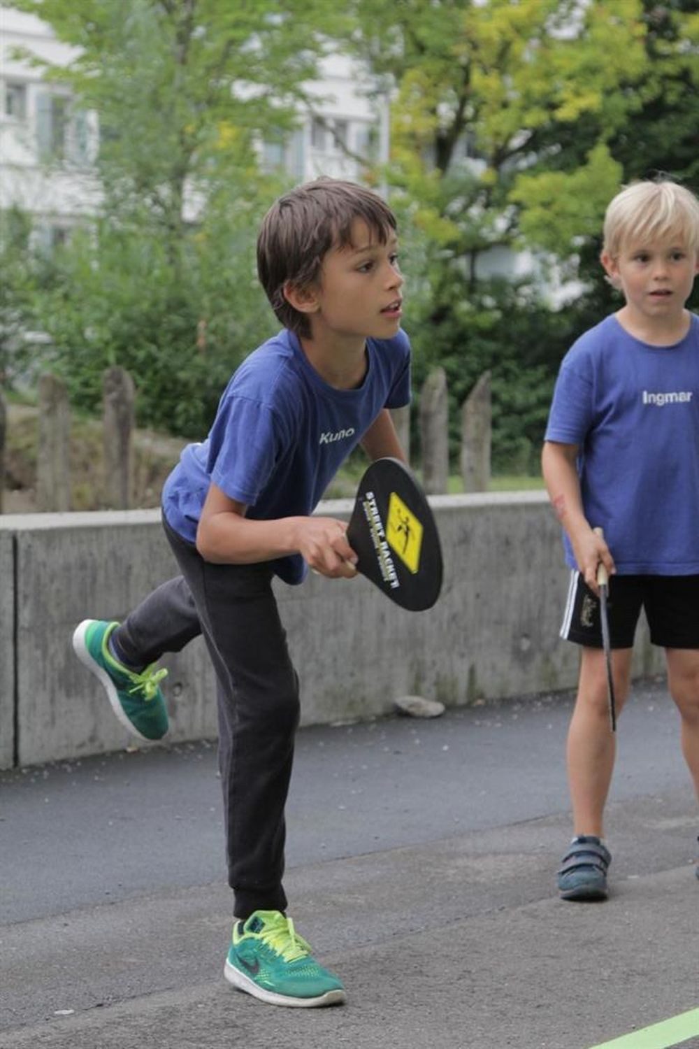 Schildkröt Spiel Street Racket Schulsport-Set in der Sporttasche