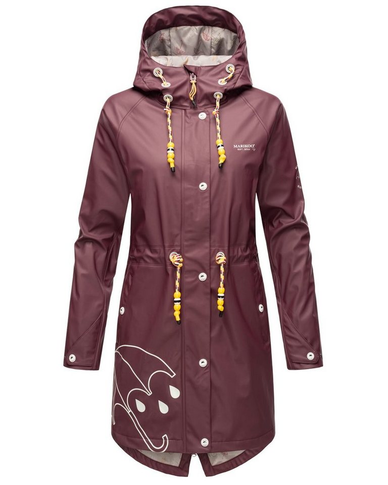 Marikoo Outdoorjacke Dancing Umbrella mit einer großen Kapuze