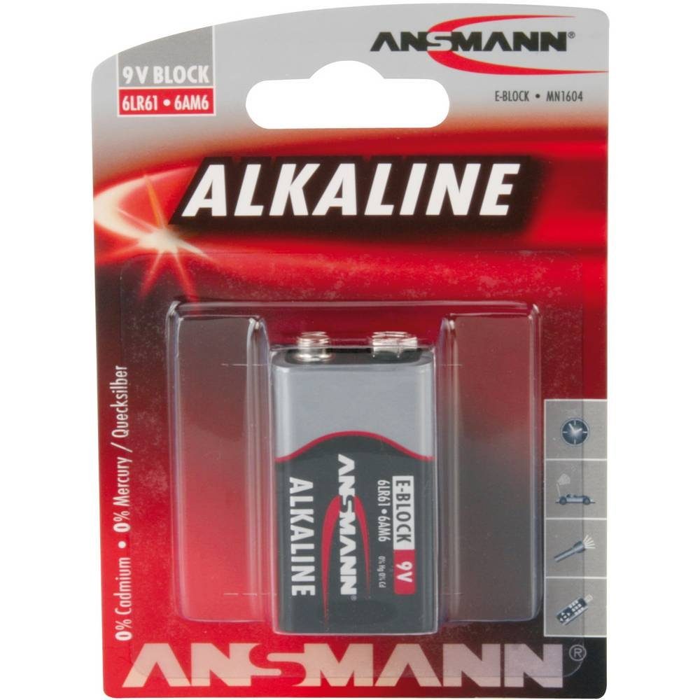 ANSMANN® Batterie V-Block-Batterie 9