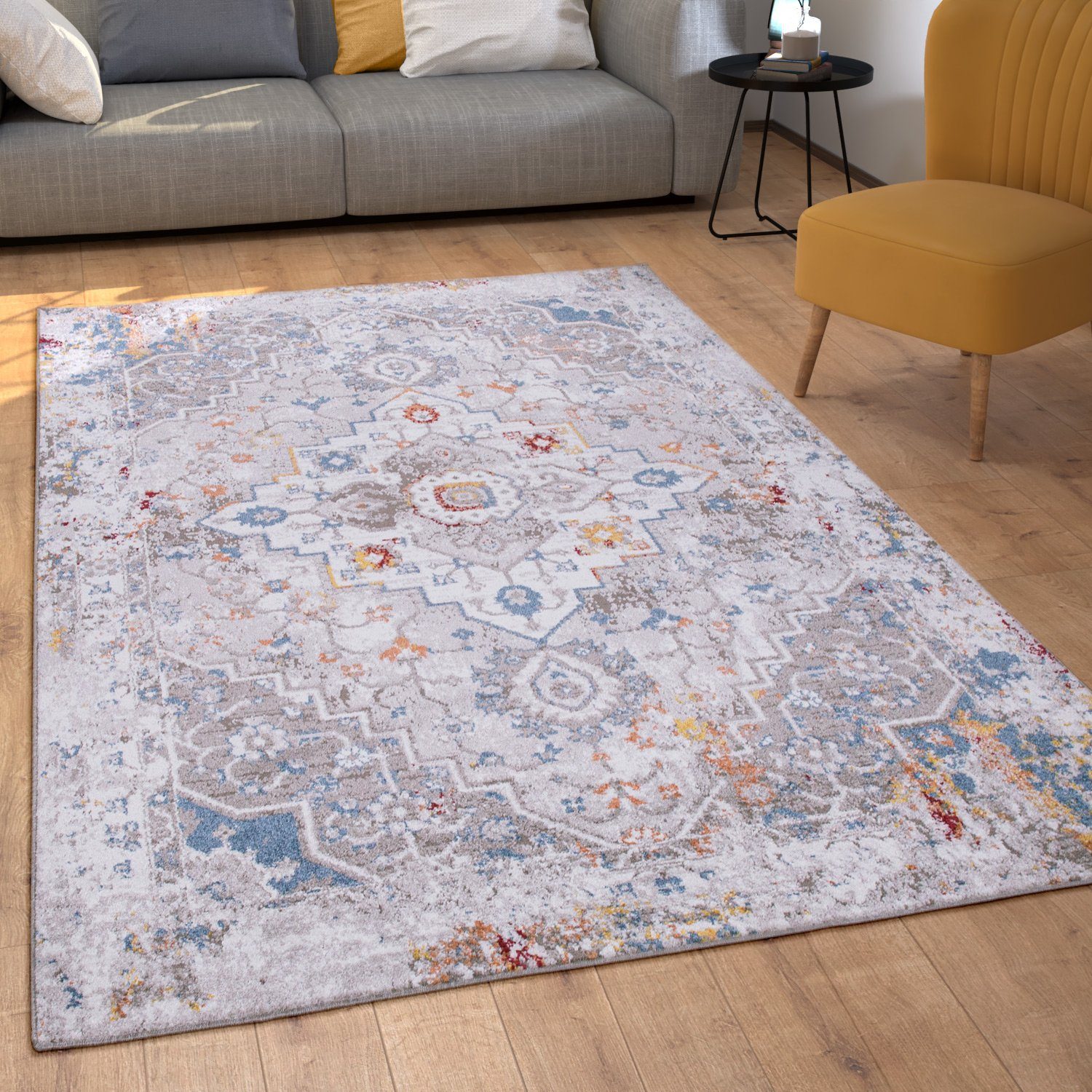 Paco Home Teppich Palermo 561, rechteckig, günstig online kaufen