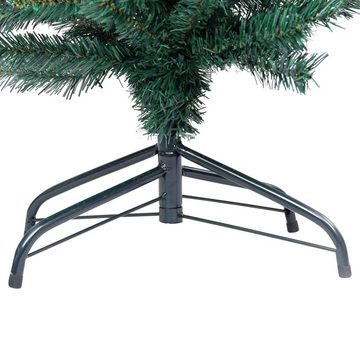 DOTMALL Künstlicher Weihnachtsbaum Natur, Deko, Christbaum, Kunstbaum, PVC, 180 cm