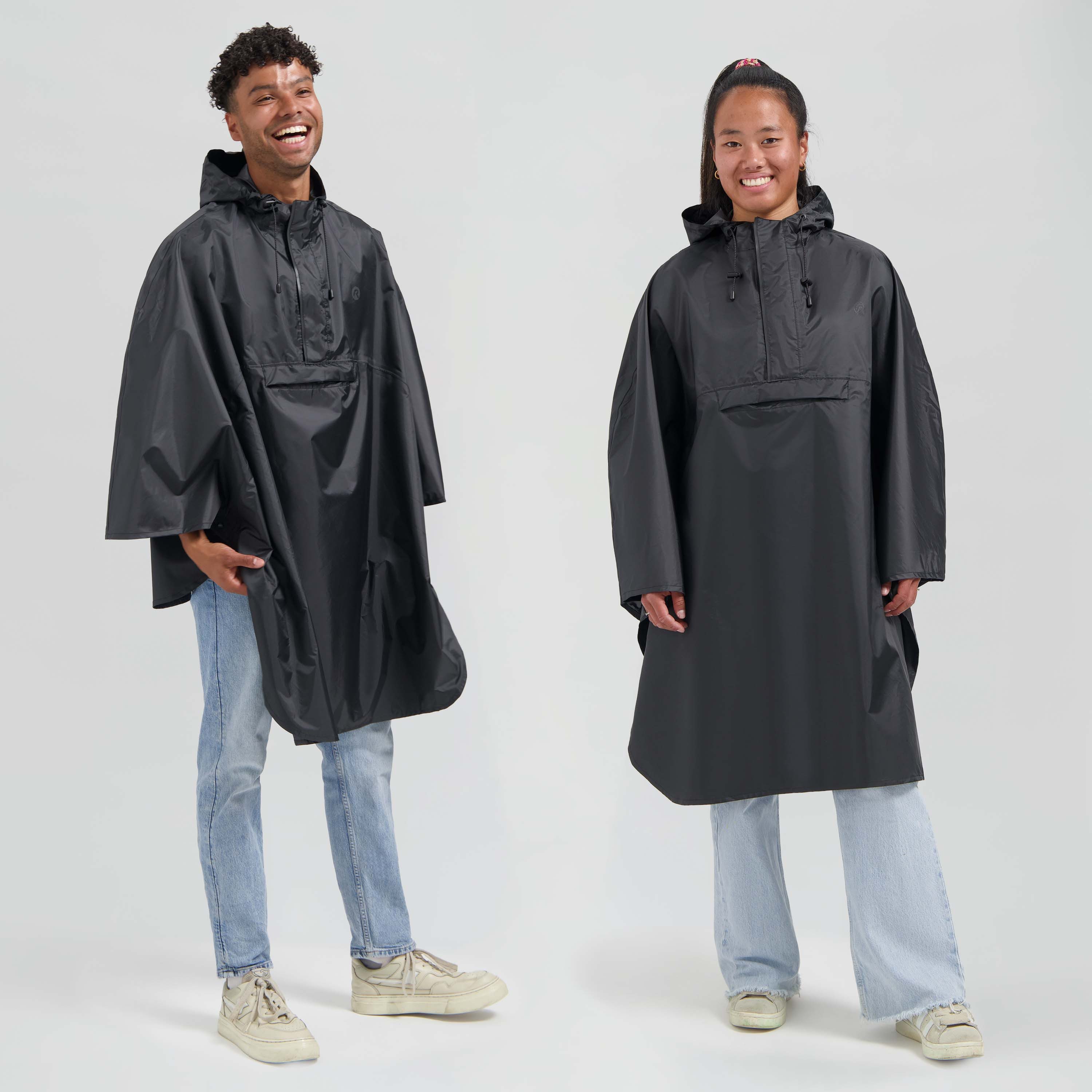 Rogelli Regenponcho Regenponcho Fahrrad Wasserdicht Damen und Herren