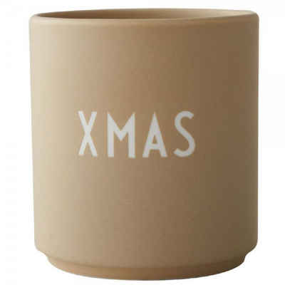 Design Letters Tasse Becher Favourite Cup Christmas Beige
