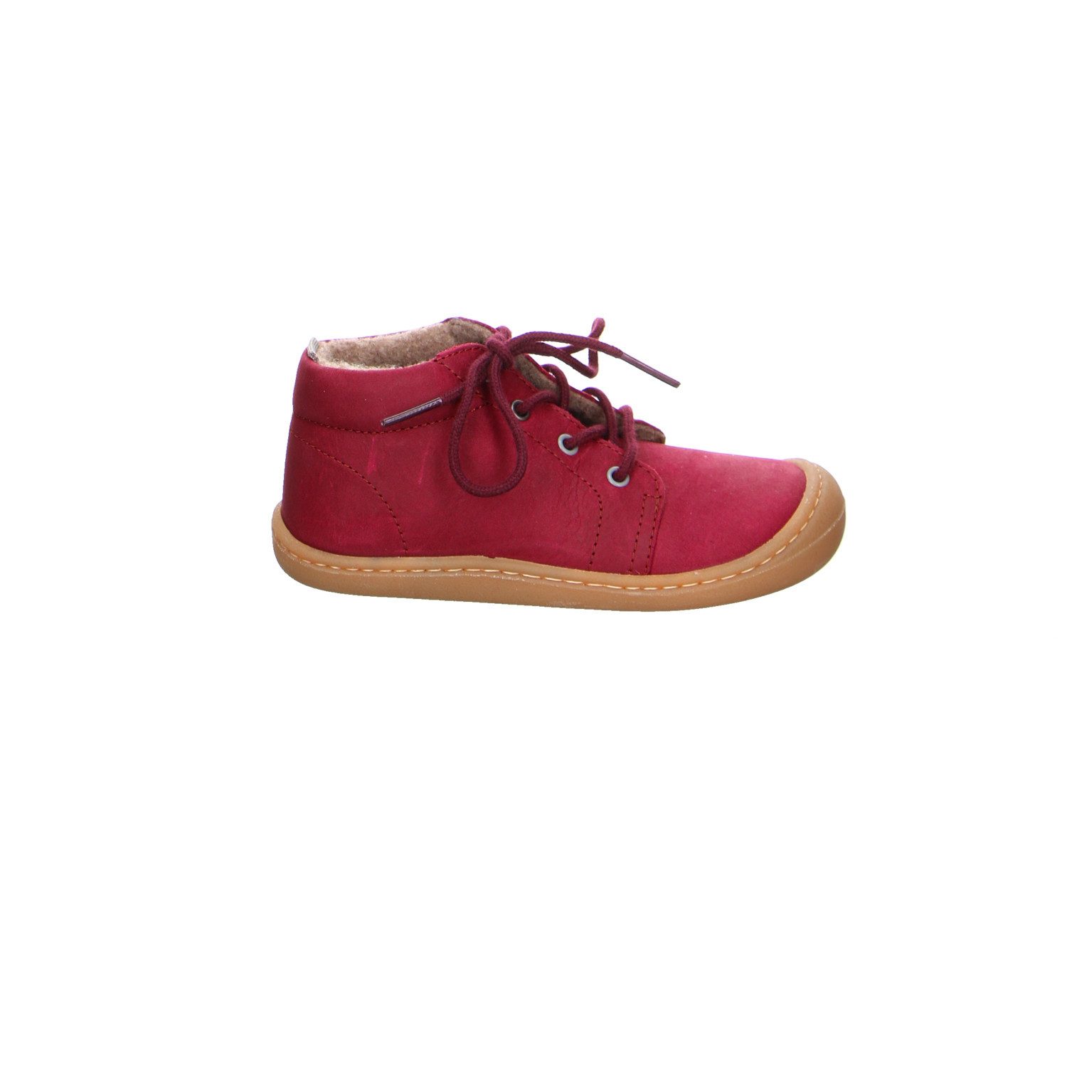 KOEL Koel Bob Hydro Lrather Nubuk Schnürstiefel Winter Mädchen rot Winterstiefelette