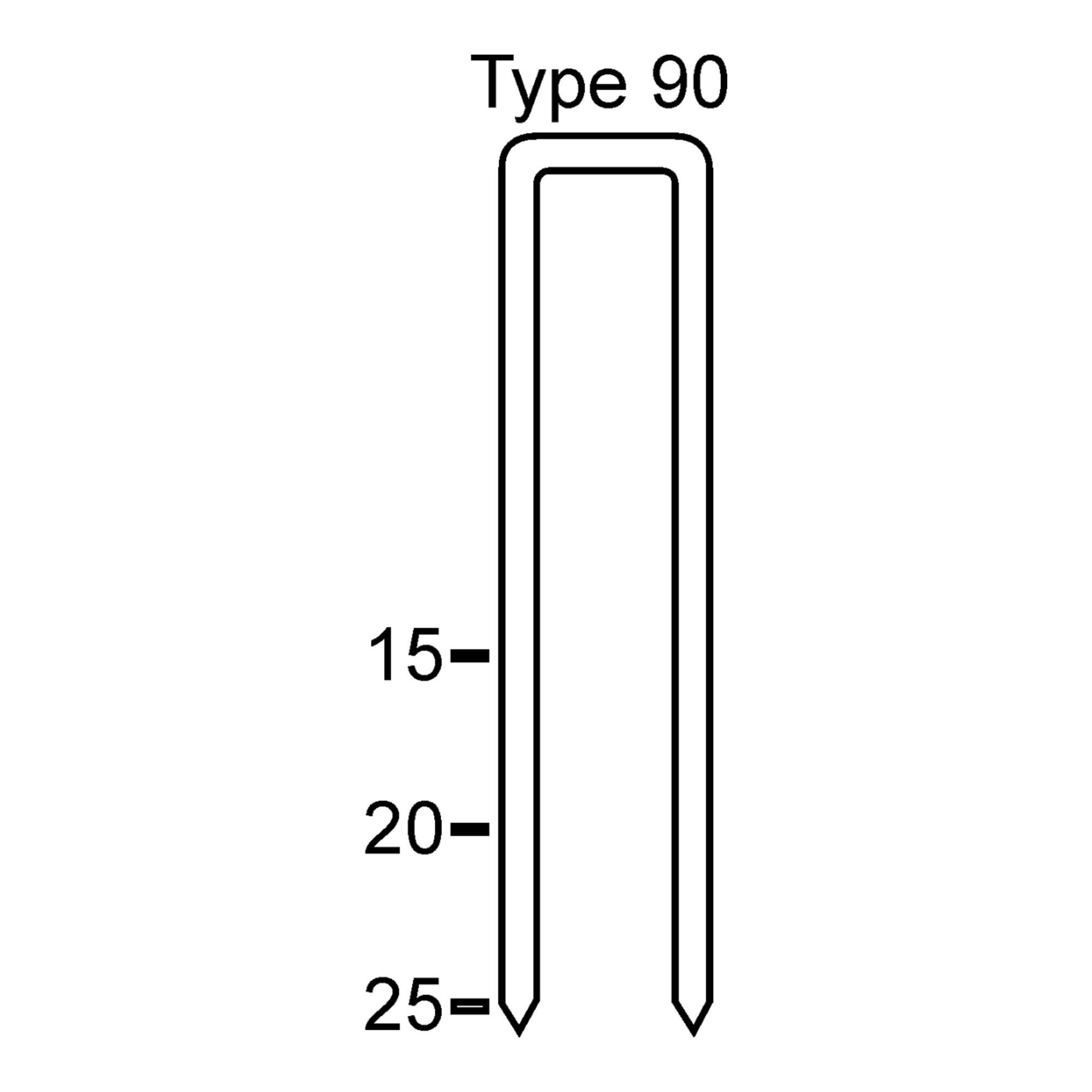 Schneider Stauchkopfnagel Schneider Heftklammer KL 90/20 CNKH/2000 1000 Stk