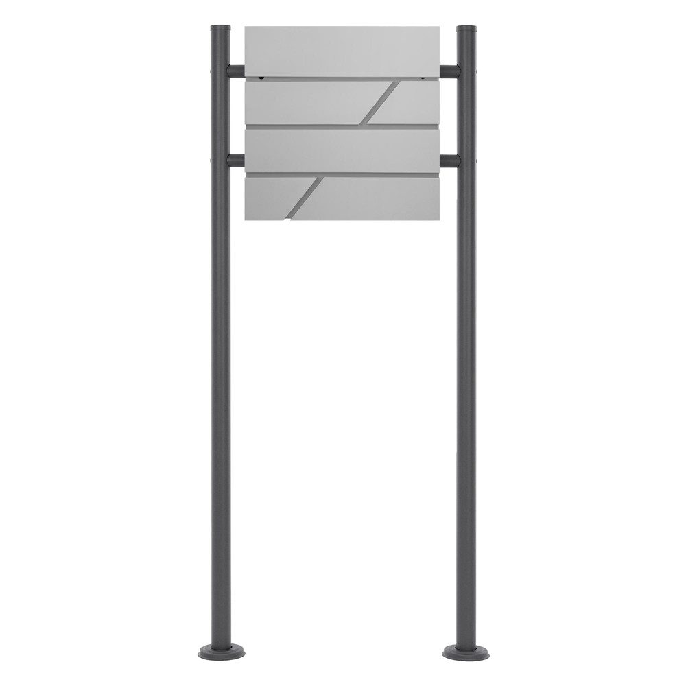 ML-DESIGN Standbriefkasten Briefkasten Postkasten mit Zeitungsfach, günstig online kaufen