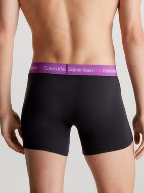 Calvin Klein Underwear Boxer BOXER BRIEF 5PK (Packung, 5-St., 5er) mit kontrastfarbenem Bund