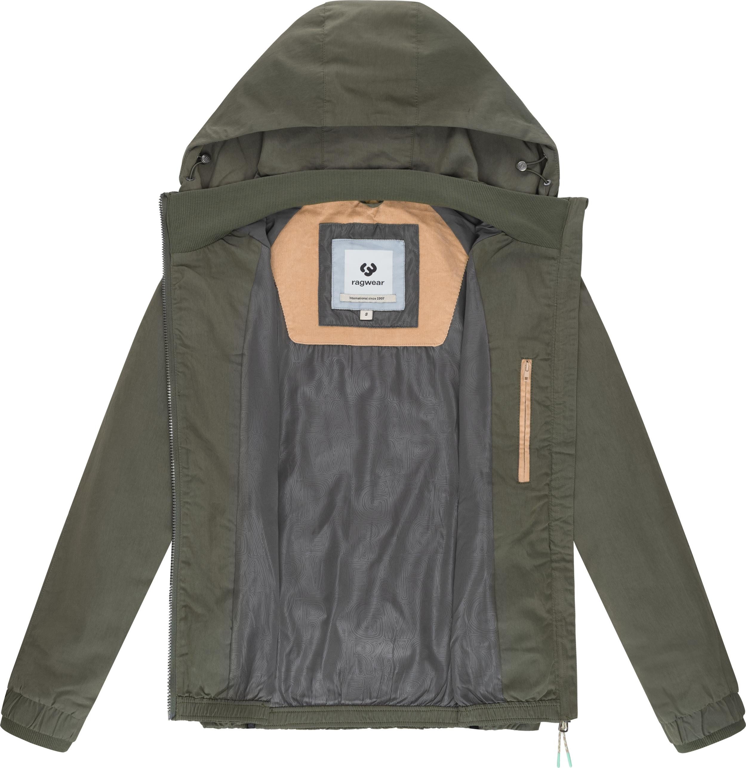 Ragwear Outdoorjacke Dizzie A YOUMODO Leichte Übergangsjacke mit großer Kapuze – Bild 5 von 5