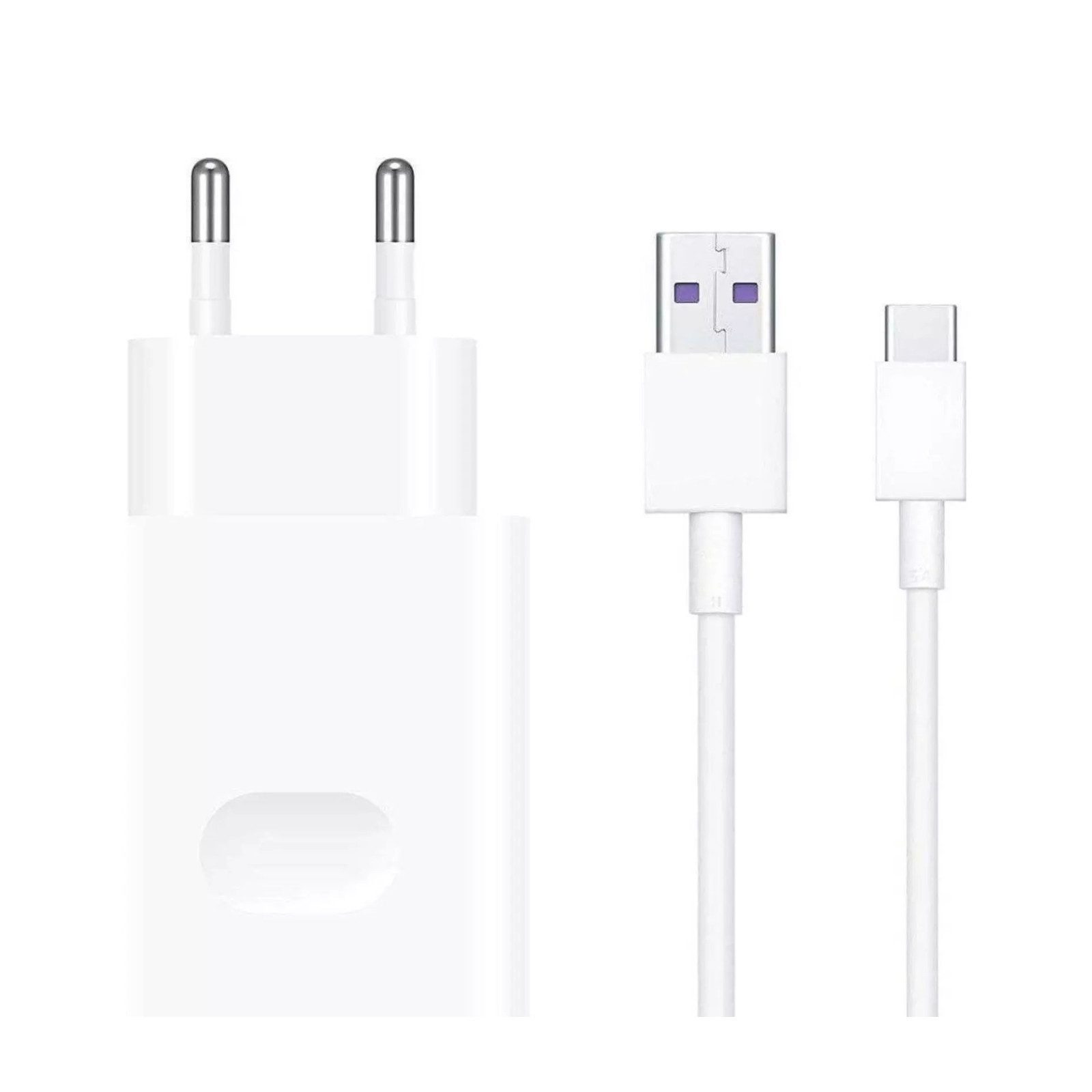 Huawei CP404B Smartphone-Ladegerät (Supercharge, Weiß, 22,5W mit Kabel 1m, USB-C)