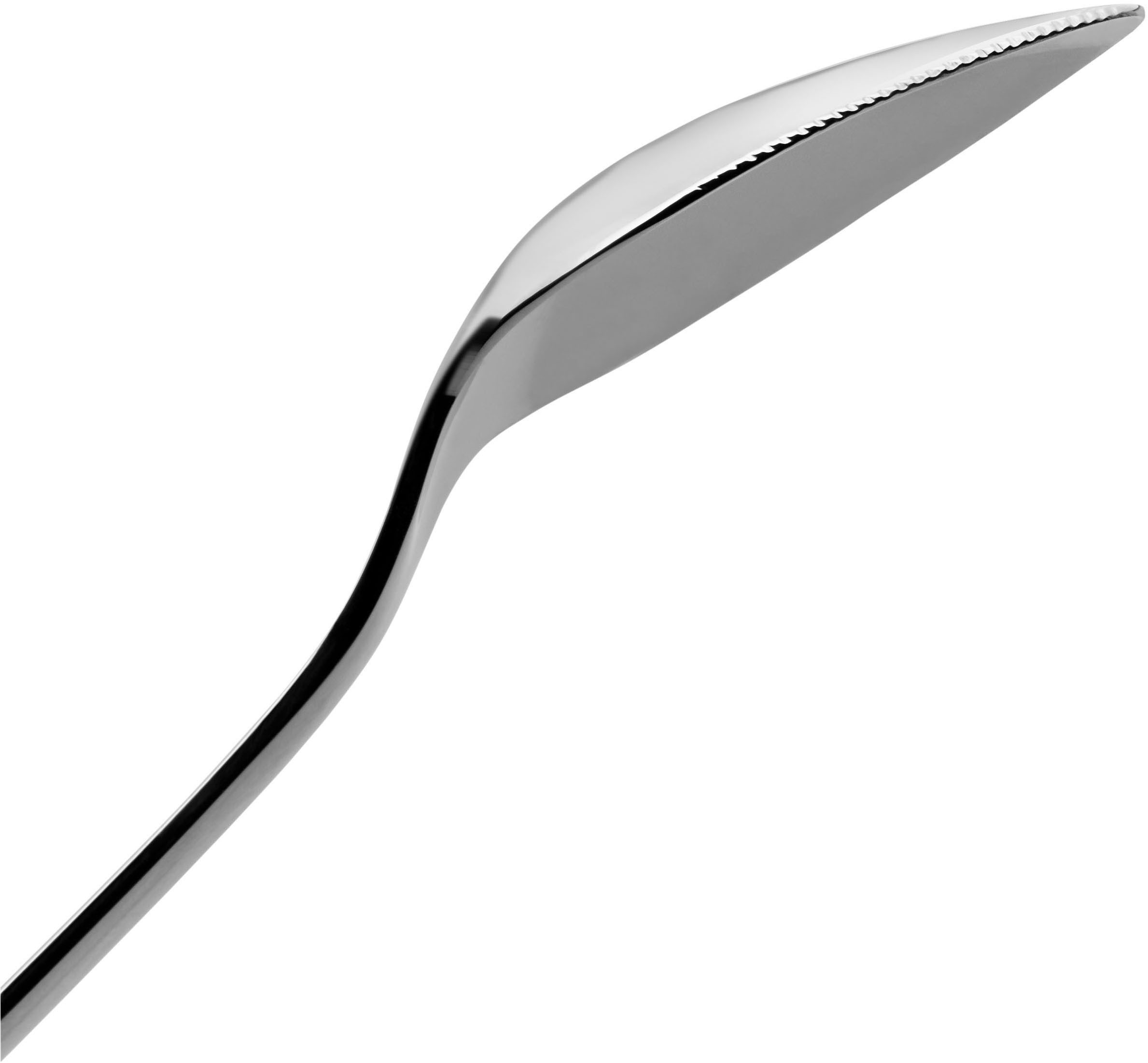 WMF Bestecklöffel Nuova (2 Stück), 2-tlg., gezahnte Löffelkante, Cromargan Edelstahl, Geschenkverpackung