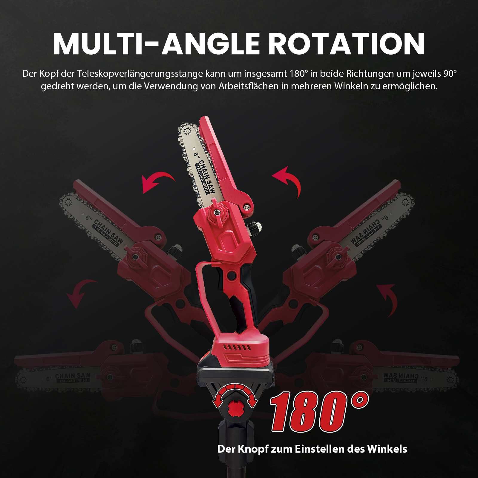 BBG Akku-Kettensäge Akku-Stangensäge Teleskop-Schere 300W Brushless-Motor A günstig online kaufen