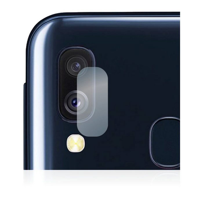 BROTECT flexible Panzerglasfolie für Samsung Galaxy A40 (NUR Kamera) Displayschutzglas Schutzglas Glasfolie klar