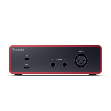 Focusrite Digitales Aufnahmegerät (Scarlett Solo 4th Gen USB Audio Interface - USB Audio Interface)
