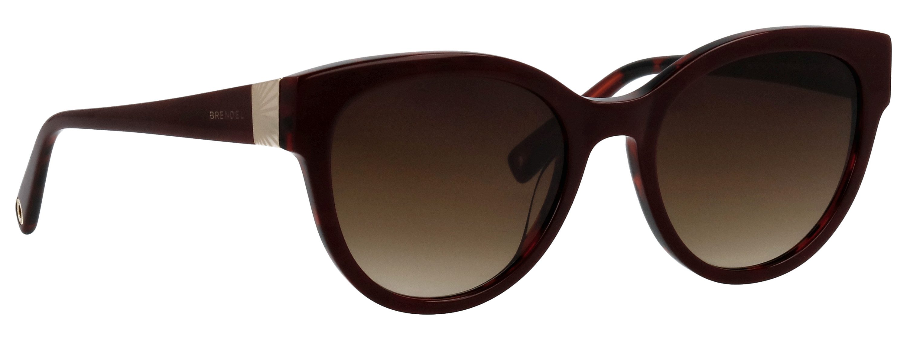 BRENDEL eyewear Sonnenbrille Modell 906209 Form Panto, Logoschriftzug auf Bügel, Kunststofffassung