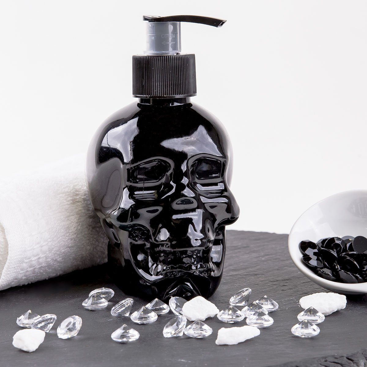 ACCENTRA Seifenspender "Totenkopf" mit Flüssigseife / günstig online kaufen