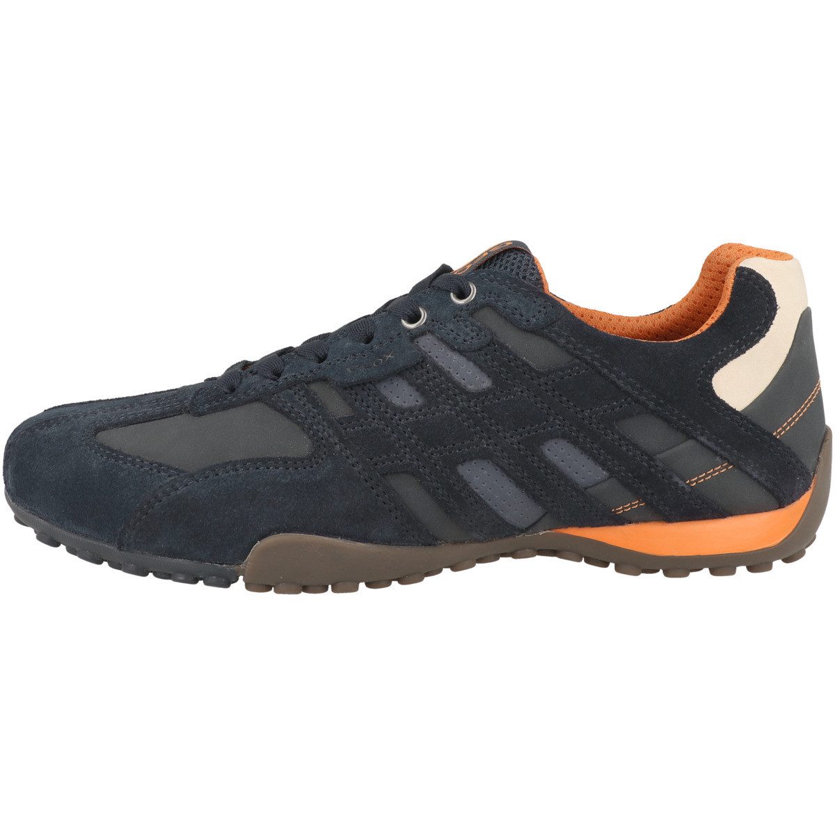Geox U Snake K Herren Sneaker Turnschuhe, Sportschuhe, Freizeitschuhe, Halbschuhe, Schnürschuhe