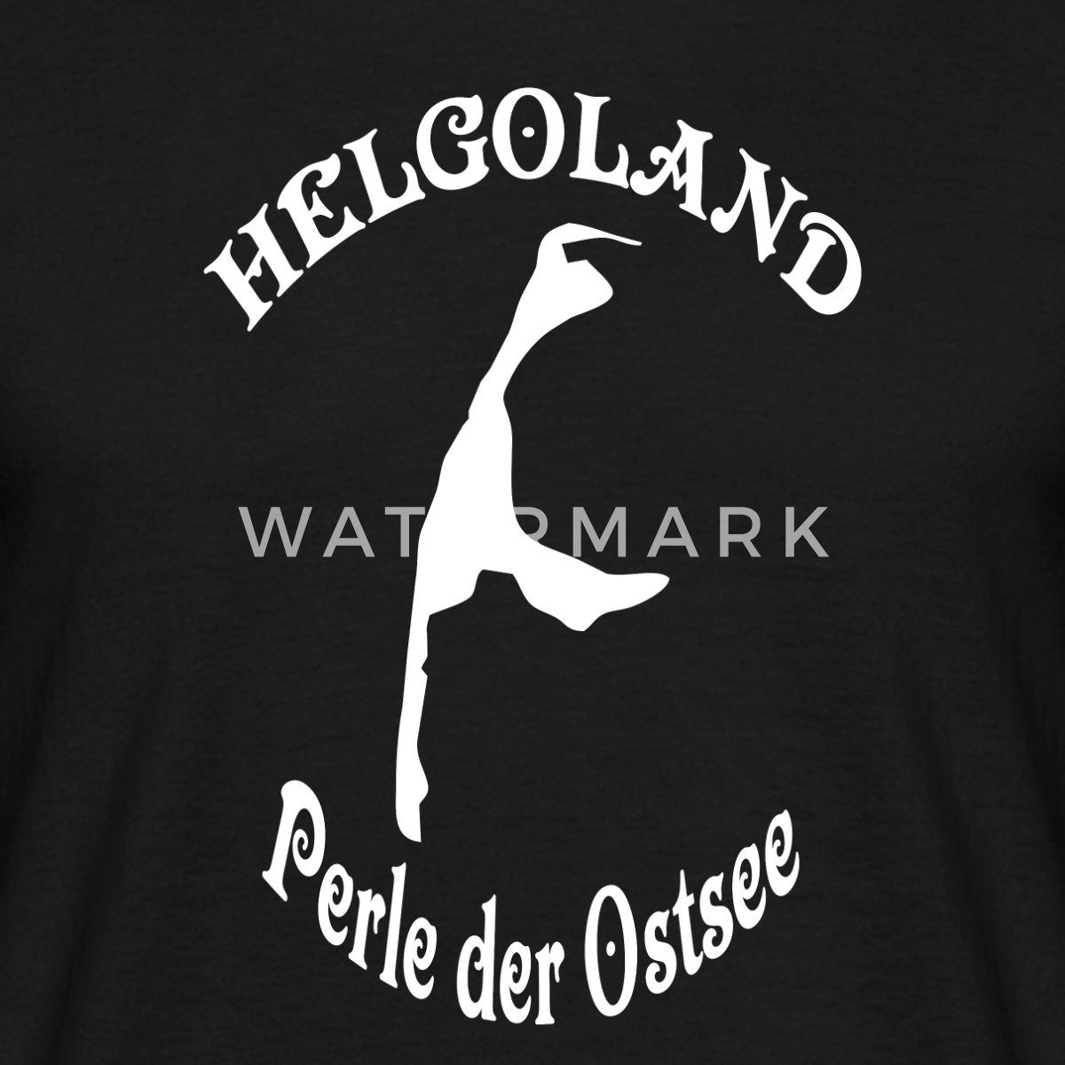 Spreadshirt T-Shirt Helgoland Sylt Perle Der günstig online kaufen